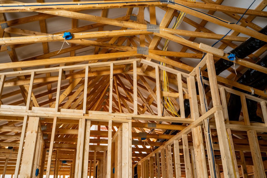 wood home